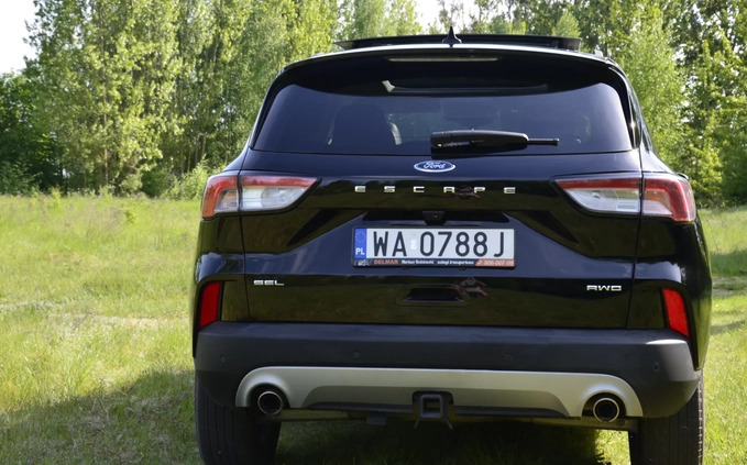 Ford Escape cena 118600 przebieg: 18400, rok produkcji 2022 z Warszawa małe 704